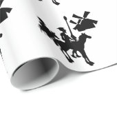 Papier Cadeau Don don Quichotte (Coin rond)