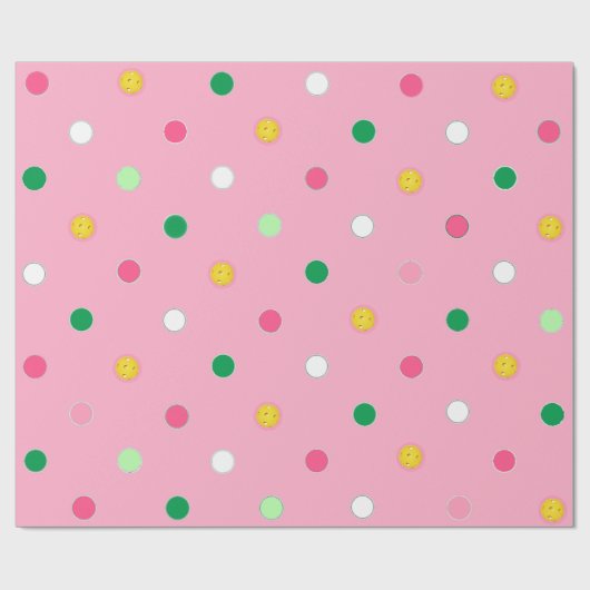 Papier Cadeau Don Pickleball (Plat)