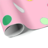 Papier Cadeau Don Pickleball (Coin rond)