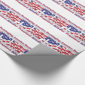 Papier Cadeau Donald Trump (Coin)