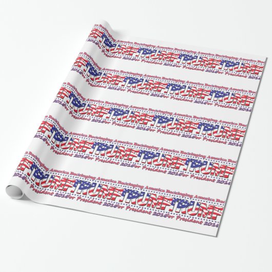 Papier Cadeau Donald Trump (Déroulé)