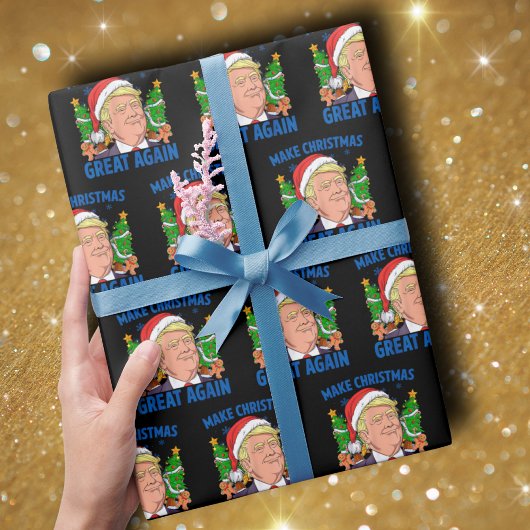 Papier Cadeau Donald Trump