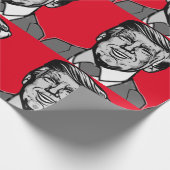 PAPIER CADEAU DONALD TRUMP (Coin)