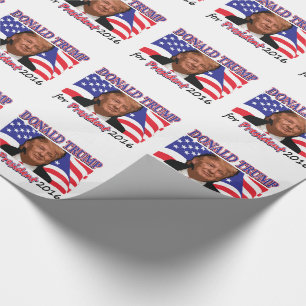 Papier Cadeau Donald Trump