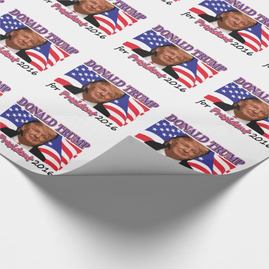 Papier Cadeau Donald Trump (Coin)