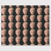 PAPIER CADEAU DONALD TRUMP ANNIVERSAIRE TOUTES LES OCCASIONS PAP (Plat)