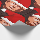 Papier Cadeau DONALD TRUMP CHRISTMAS PÈRE NOËL Wrapper Paper (Coin)