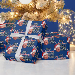 Papier Cadeau Donald Trump drôle