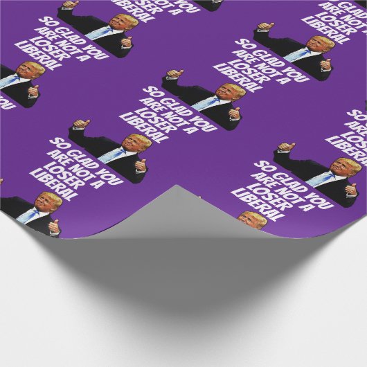 PAPIER CADEAU DONALD TRUMP FUNNY WRAPPER PAPIER N'IMPORTE QUELLE (Coin)