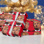 PAPIER CADEAU DONALD TRUMP KISS CHRISTMAS LIVRE<br><div class="desc">DONALD TRUMP KISS WRAPPER PAPIER</div>