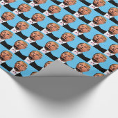 PAPIER CADEAU DONALD TRUMP KISS LIVRE D'ANNIVERSAIRE D'ANNIVERSA (Coin)