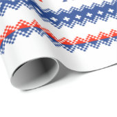 Papier Cadeau DONALD TRUMP Noël (Coin rond)