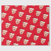 Papier Cadeau DONALD TRUMP Noël (Plat)