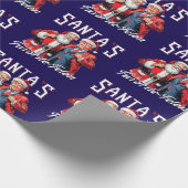 Papier Cadeau Donald Trump Noël Père Noël Felon favori (Coin)