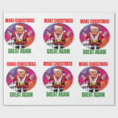 PAPIER CADEAU DONALD TRUMP - PAPIER À WRAPPER (Plat)