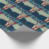 Papier Cadeau Donald Trump, perdant pour les élections (Coin)