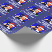 PAPIER CADEAU DONALD TRUMP SANTA HAT CHRISTMAS MAGA (Coin)