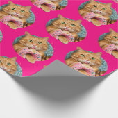 Papier Cadeau Donateur mangeant des chats (Coin)