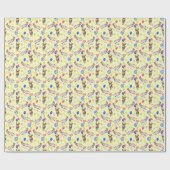 Papier Cadeau Donkey Wrapping Paper in Yellow (Plat)