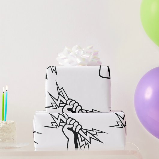 Papier Cadeau Donne-moi du pouvoir