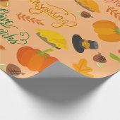 Papier Cadeau Donnez du papier d'enrobage Merci (Coin)