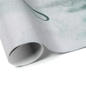 Papier Cadeau Donnez-moi Jésus Pine Tree (Coin rond)