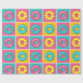Papier Cadeau Donut (Plat)