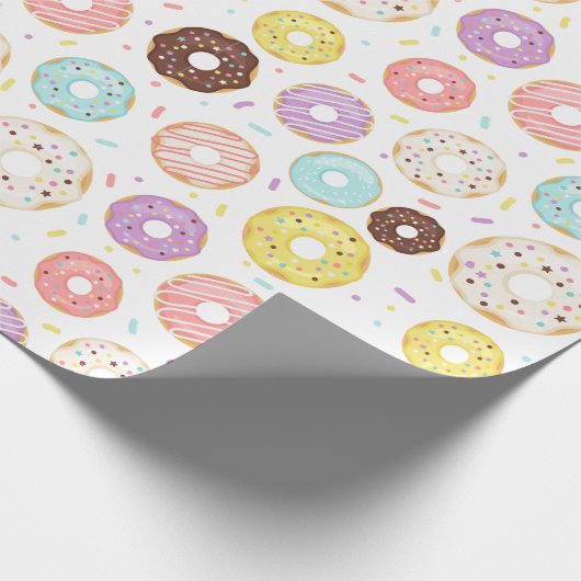 Papier Cadeau Donut Party  (Coin)