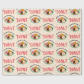 PAPIER CADEAU DONUT SOUS ESTIMATION (Plat)