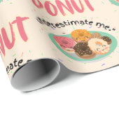 PAPIER CADEAU DONUT SOUS ESTIMATION (Coin rond)
