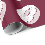 Papier Cadeau donut sprink (Coin rond)