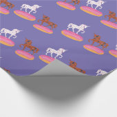 Papier Cadeau Donuts Masters de Terrazzo Unicorn (Coin)