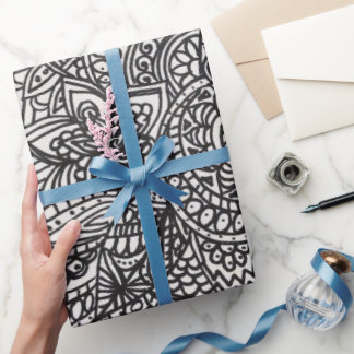 Papier Cadeau Doodle par Anita Andrews