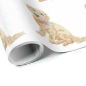 Papier Cadeau Doodle super (Coin rond)