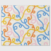 Papier Cadeau Doodling (Plat)