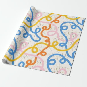 Papier Cadeau Doodling