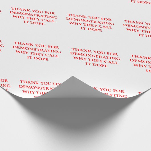 Papier Cadeau dopant (Coin)