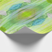 Papier Cadeau Doré, Ésotérique, Reflet de Chakra (Coin)