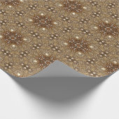 Papier cadeau doré orné (Coin)