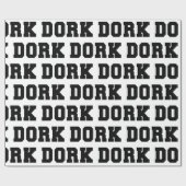PAPIER CADEAU DORK (Plat)