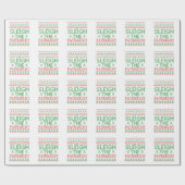 Papier Cadeau Dormir La Partiarchie Drôle Mauvais Chandail De No (Plat)