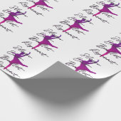 Papier Cadeau Dormir, Manger, Ballet, Répéter (Coin)