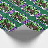 Papier Cadeau Doses encadrées (Coin)