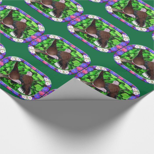 Papier Cadeau Doses encadrées (Coin)