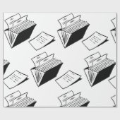 Papier Cadeau Dossier Accordéon (Plat)