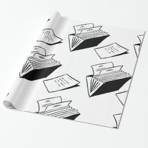 Papier Cadeau Dossier Accordéon