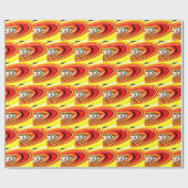 Papier Cadeau Dossier de vinyle (Plat)