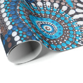 Papier cadeau Dot Art (Coin rond)