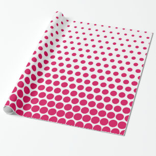 Papier Cadeau Dot White Modern