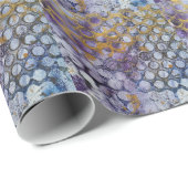 Papier Cadeau Dotty Spotty Abstrait (Coin rond)